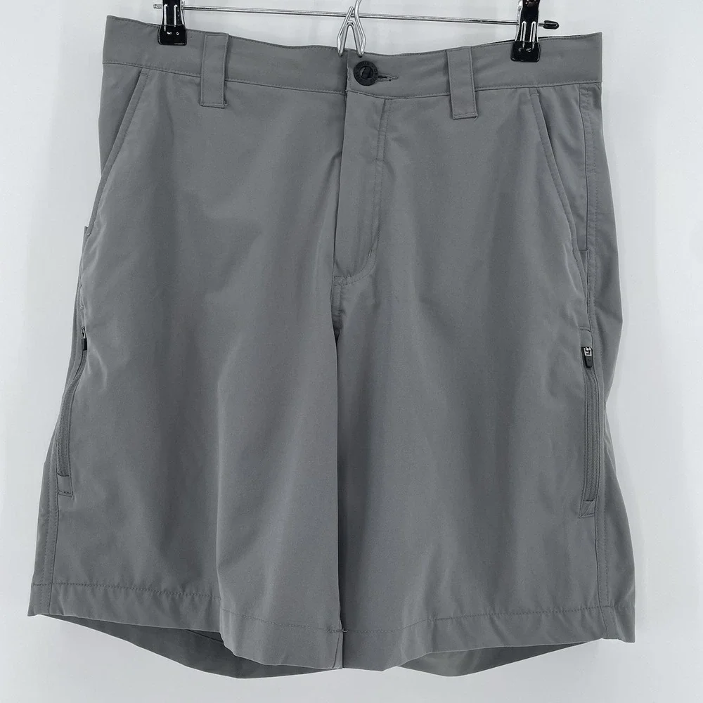 Orvis Men's Outdoor Utility Shorts Gray 32 Travel Fishing Hike Outdoor